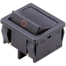 Marquardt - 1804.1204 Interrupteur à bascule 250 v/ac 4 a 1 x Off/On IP40 à accrochage 1 pc(s)