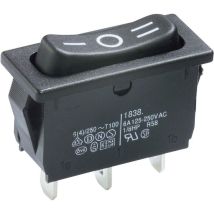 Marquardt - 1838.1509 Interrupteur à bascule 1838.1509 250 v/ac 6 a 1 x On/Off/On IP40 permanent/0/permanent 1 pc(s) D77517