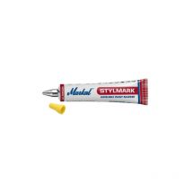 Marqueur peinture indelebile tube 50ml jaune Wilmart