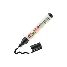 Marqueur 3mm permanent tous materiaux ecoline noir Edding