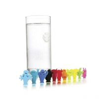 Boite 12 marque-verres fantaisie - Vacuvin