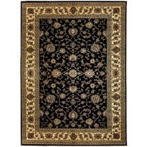 Marrakesh - Tapis Salon Chambre Oriental Marocain Classique rabat (Noir - 300x400cm)