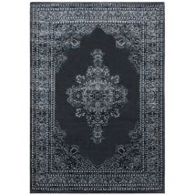 Marrakesh - Tapis Salon Chambre Oriental Marocain Classique casa (Gris - 160x230cm)