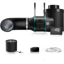 Mars Hydro – Système De Ventilation Combiné 150mm – Ventilateur De Conduit En Ligne – Filtre À Charbon Rechargeable – Contrôleur Intelligent Icontrol