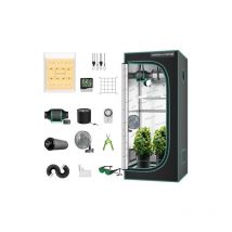 Mars Hydro - TS600 led élèvent la lumière 60x60cm Kit de ventilateur de tente de plante, adapté à 1-3 plantes