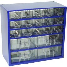 Casier de rangement (l x h x p) 306 x 282 x 155 mm Nombre de compartiments: 19 séparations fixes Contenu 1 - Mars Svratka