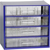 Casier de rangement (l x h x p) 306 x 282 x 155 mm Nombre de compartiments: 4 séparations fixes Contenu 1 - Mars Svratka