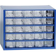 Mars Svratka - Cassettiera porta minuteria (l x a x p) 306 x 238 x 155 mm Scomparti: 25 suddivisione fissa Contenuto 1 pz