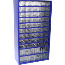 Mars Svratka - Cassettiera porta minuteria (l x a x p) 306 x 551 x 155 mm Scomparti: 48 suddivisione fissa Contenuto 1 pz