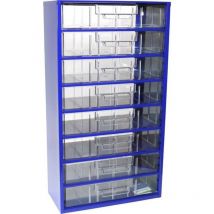 Mars Svratka - Cassettiera porta minuteria (l x a x p) 306 x 551 x 155 mm Scomparti: 8 suddivisione fissa Contenuto 1 pz.