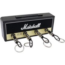Marshall Jcm800 Wand-gitarrenschlüsselhalter Mit 4 Klinkenbuchsen, Produktgröße: 21,5 X 4,5 X 9 Cm – Schwarz, 1 Stück