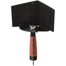 Marshalltown - Frattazzo ad angolo interno regolabile per un angolo esatto da 90 a 154 gradi con lama in nylon per cartongesso e stuccatori,