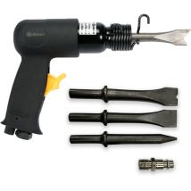 Vorel - Marteau burineur burin pneumatique avec 4 burins