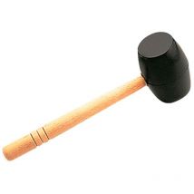 E3/79590 maillet en caoutchouc noiur 500GR 65905 Rubi