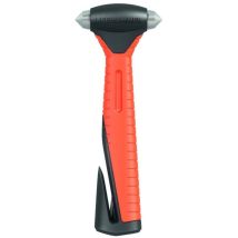 Safety Hammer PLUS – Outil de sécurité pour briser vitres et couper ceintures – Electricité et domotique