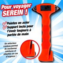 Marteau de sûreté avec support avec couteau