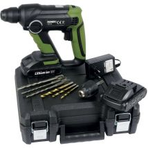 Marteau Perforateur avec 2 batteries 18V Lithuim 1500mAh