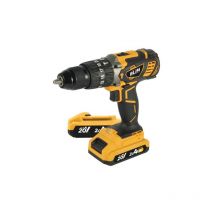 Marteau perforateur à batterie Blim 20v 2ah - couple maxi 58nm - 2 vitesses 0-450/0-1800rpm - livré avec 2 batteries et une mallette de transport.