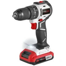 Worgrip - Marteau perforateur compact sans balais 20V 1 batterie 2.0Ah