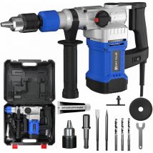 Dayplus - Marteau perforateur Marteau à percussion sds plus Marteau burineur 3000W Profi Tool