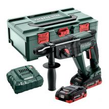 Metabo - Perforateur burineur 18V LiHD SDS-plus 2,1 j (2x4,0 Ah) kh 18 ltx 24 en x 601712800