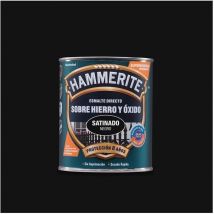 Smalto metallizzato satinato Hammerite nero 0.750L