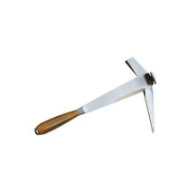 Jouanel - Martello da carpentiere, diritto, con manico in pelle, scaglia grande macdf