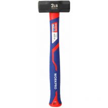 Martello da scalpellino da 1000 g con manico in fibra di vetro Workpro