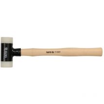 Yato YT-4625 martello Martello morbido non rinculo Nero, legno