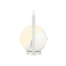 Larissa Lighting - Marten Lampe de table d'extérieur led 1,5W Blanc IP44