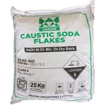 Soda caustica 25 kg a scaglie sacco per sverniciare e sturare scarici