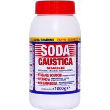 Soda caustica a scaglie percarbonato di sodio 1 kg stasa scarichi svernicia non danneggia - Marten