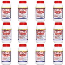 Marten - soda caustica set 12 pz x 1KG a scaglie percarbonato di sodio stasa scarichi svernicia non danneggia