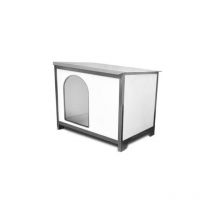 MartiÐ'a Laccada Hundestand, ideal fЩr Garten und Ыu¤ere, 110 x 77 x 86 h