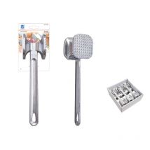 HAPPYFRIENDS martillo ablandador carne blister , Martillo ablandador carneFabricada en acero inoxidable de alta calidadIdeal para ablandar carne o