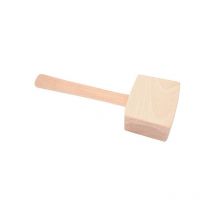 Martillo de madera cuadrado de 500g para cinceles.