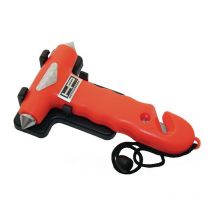 Hp Autozubehör - Martillo de repuesto de plástico robusto L150XL95XH27 mm de peso 0.19 kg naranja