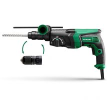 DH26PMCWSZ Martillo perforador y cincelador DH26PMCWSZ (SDS-plus) incluye ssbf de 13 mm - Hikoki