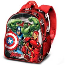 Karactermania - Marvel The Avengers Almighty Backpack 3D Elite, Rouge, 25 x 30 cm, Capacité 7 l