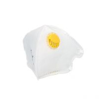 Wolfpack - mascarilla respiratoria ffp2 con valvula. plegable (20 unidades) envasadas individualmente