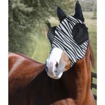 Maschera antimosche per cavalli in lycra modello zebra: shetland 0, Zebra