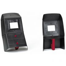 Maschera di protezione per saldatore curva 40x25 cm Trafimet