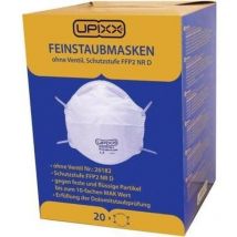 L+d Upixx - 26182 Mascherina antipolvere senza valvola FFP2 d 20 pz. en 149:2001, en 149:2009 din 149:2001, din 149:2009
