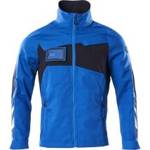 Mascot - accelerate Jacke Stretch Zones 18509 leichte und elastische Arbeitsjacke, Farbe: Azurblau/Schwarzblau - 91010, Größe: s