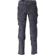 Mascot Customized Trousers Kneepad Pockets Stretch Light Navy (L32W30.5)
