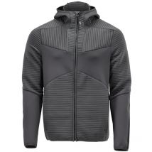 Customized Fleece Kapuzensweatshirt mit Reißverschluss 22603 Kapuzenjacke, Farbe: Anthrazitgrau - 89, Größe: 2XL - Mascot