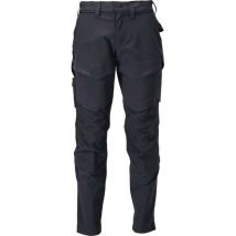 Mascot Customized Trousers Kneepad Pockets Stretch Navy (L30W34.5)