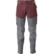 Mascot Customized Trousers Kneepad Pockets Stretch Bord/Grey (L32W36.5)