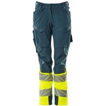 Hose Mit Knietaschen 19178-511-4417 Gr. 76c48 Dunkelpetroleum/hi-vis Gelb - Mascot