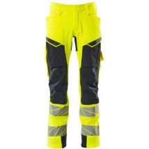 Warnschutz Bundhose 19279-510-17010 Gr. 82C49 hi-vis gelb/schwarzblau - Mascot